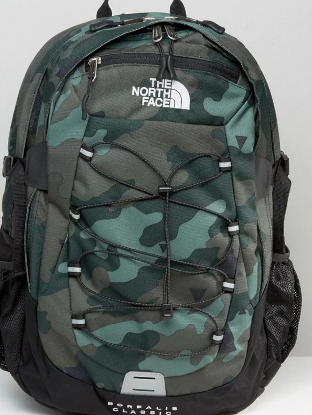 The North Face Men's Camouflage Green & Black Backpack